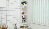 5 Tier Zig Zag Corner Wall Shelf