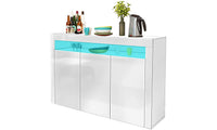 Dripex LED 3 Door Sideboard