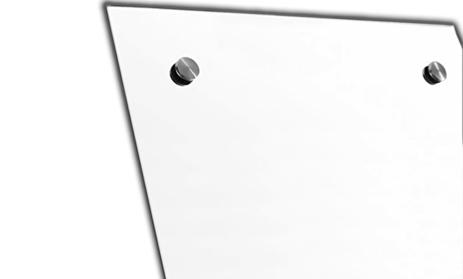 Dripex Polished Edge Frameless Wall Mirror