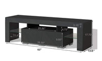 Dripex LED TV Stand up to 160cm