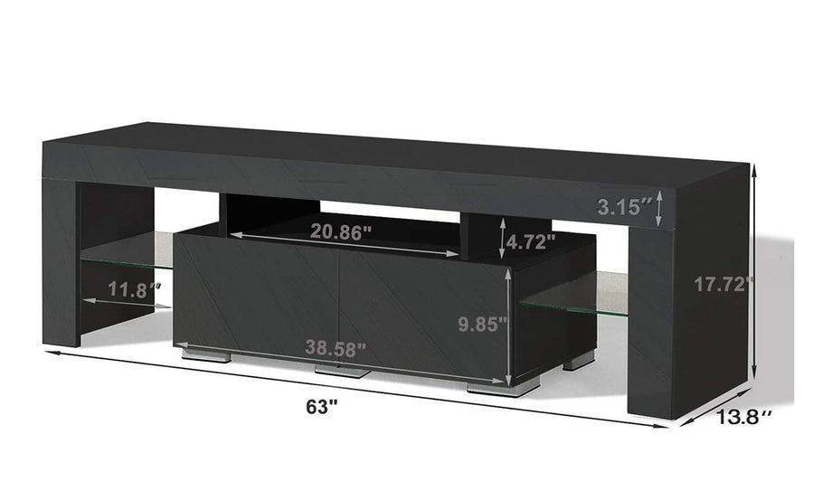 Dripex LED TV Stand up to 160cm