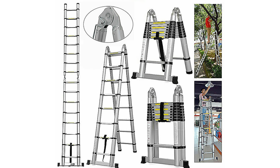 2.6M-6M Portable Telescopic Ladder Multi-Purpose