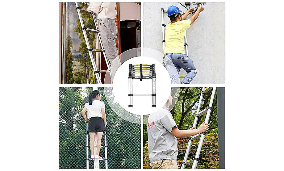 2.6M-6M Portable Telescopic Ladder Multi-Purpose