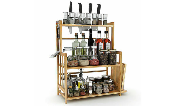 Kitchen Spice Rack Standing Organizer