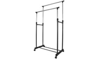 85 cm W Double Adjustable Garment Rack