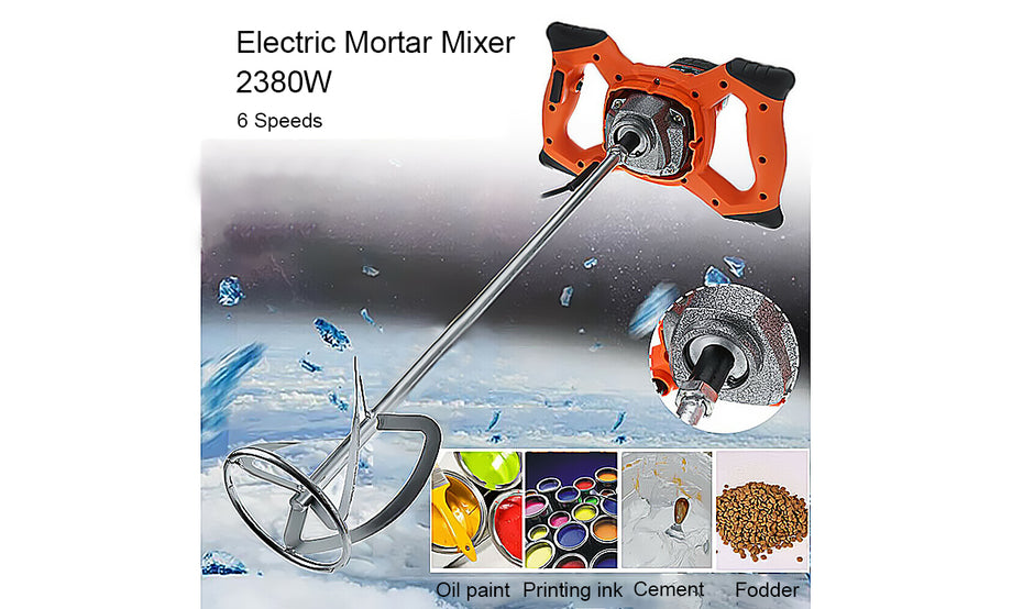Electric Plaster Paddle Mixer