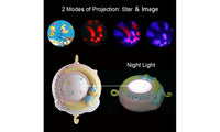 Baby Cot Bed Musical Toy Light Projector