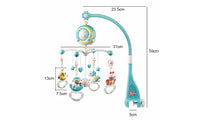 Baby Cot Bed Musical Toy Light Projector