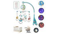 Baby Cot Bed Musical Toy Light Projector
