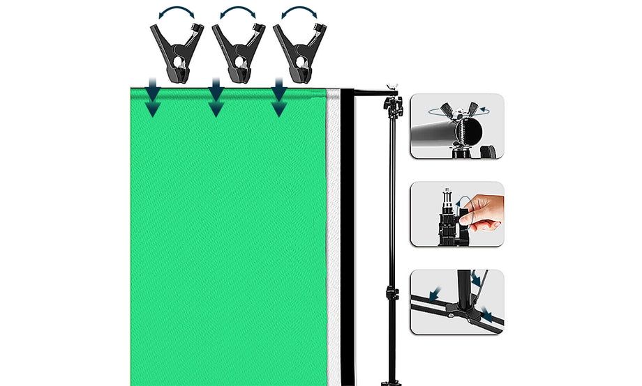 Studio photography Background stand kit