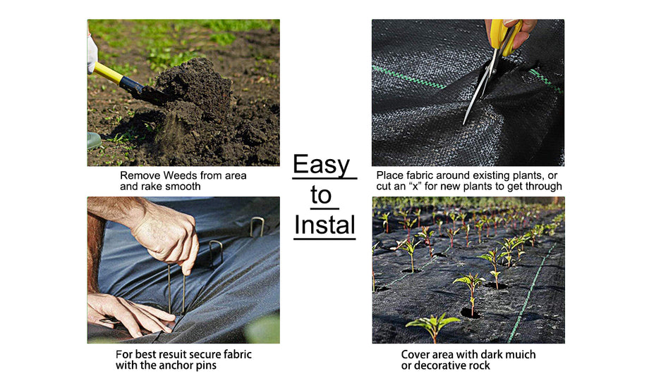 Landscape Fabric Home and Pro Weed Barrier