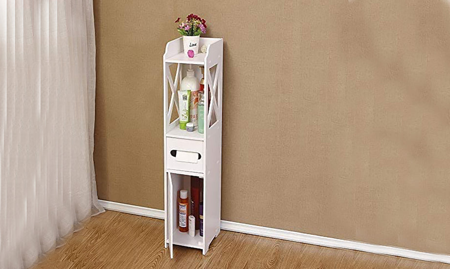 Bathroom Floor Standing Waterproof Cabinet