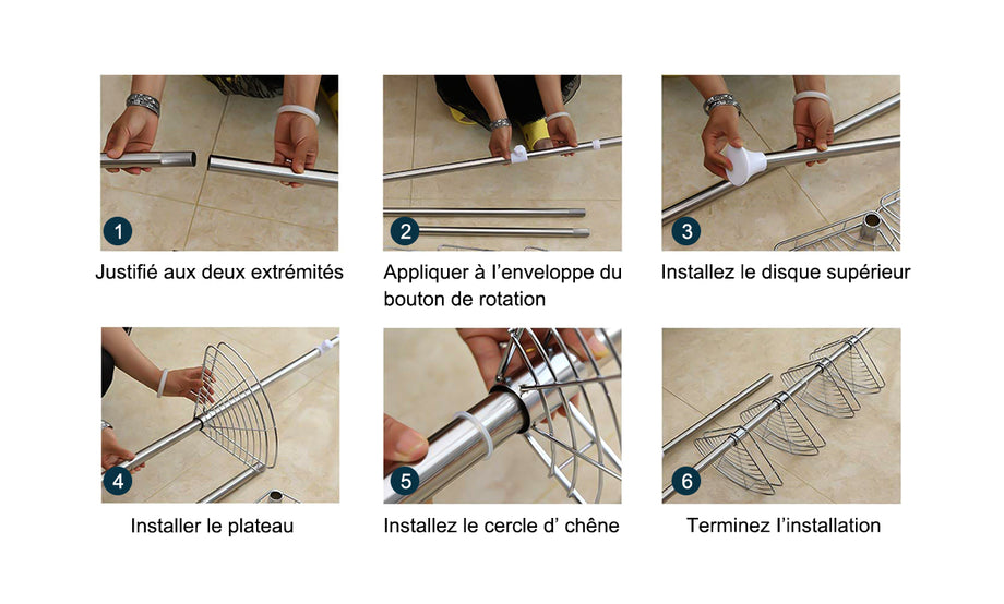 Dripex  Stainless Steel Corner Wall Shelf