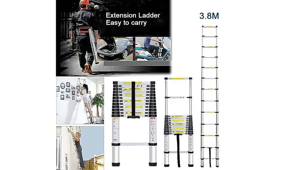 2.6M-6M Portable Telescopic Ladder Multi-Purpose