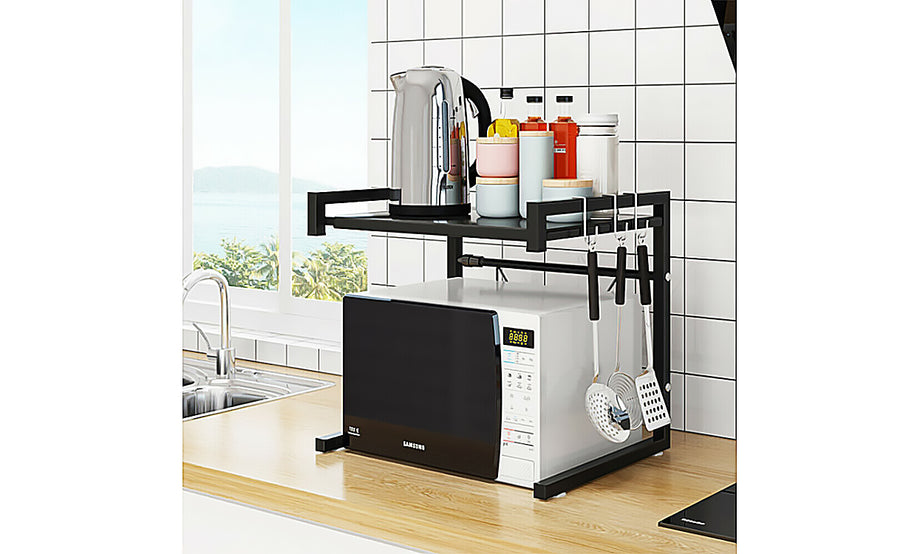 Microwave Rack Holder Storage Shelf