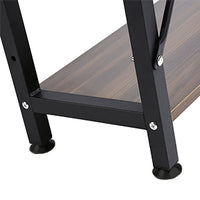 Dripex Computer Desk with 4 Tier Shelves