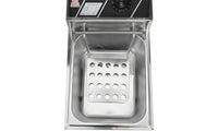 iropro Deep Fat Fryer, 10 Litre with Adjustable Temperature Control, 2500W Commercial Countertop Home Use and Removable Basket for Easy Clean, Stainless Steel Material