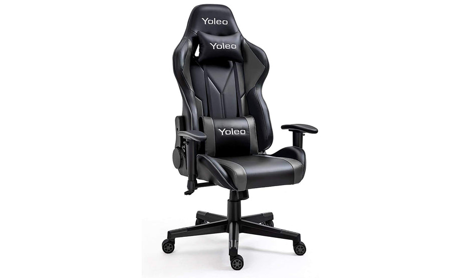 Yoleo PC & Racing Game Chair-155 Degree-Black