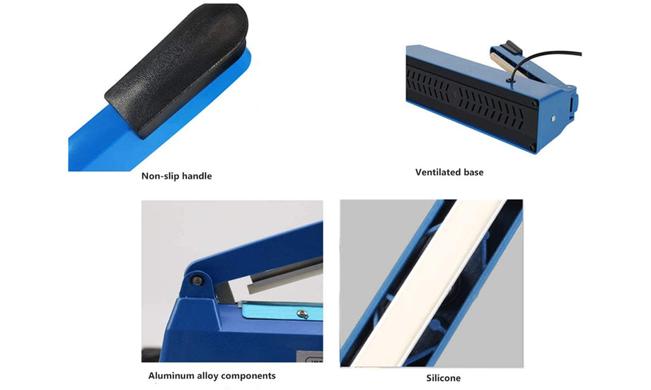 Sealer Food Bag Heat Sealer Manual Fast Sealing Family Store Factory Applicable