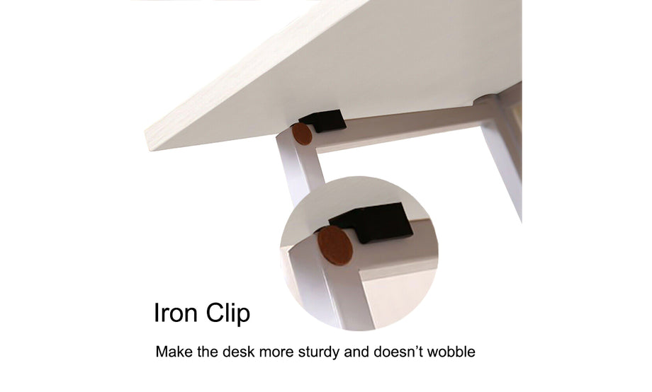 Dripex Compact Folding Desk-White