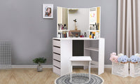 Dripex Corner Dressing Table