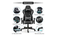 Yoleo PC & Racing Game Chair-155 Degree-Black