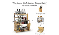 Kitchen Spice Rack Standing Organizer