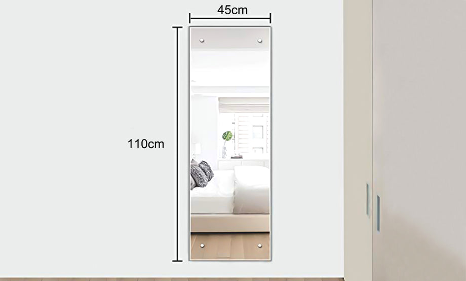 Dripex Polished Edge Frameless Wall Mirror