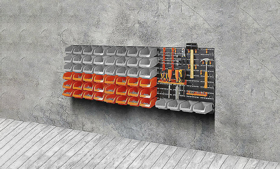 Wall Mounted Organiser Storage Boxes