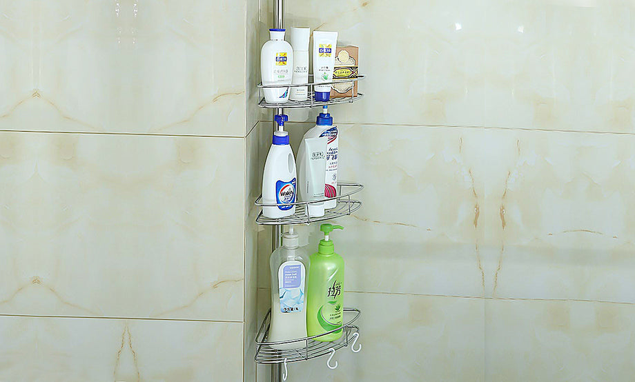 Dripex  Stainless Steel Corner Wall Shelf