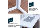 Dripex Compact Folding Desk-White