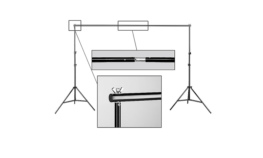 Studio photography Background stand kit
